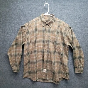 Barbour Shirt Adult XL Multicolor Plaid Button Up Long Sleeve Mens - Picture 1 of 9