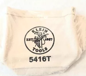 NEU VERSIEGELT! KLEIN TOOLS Schwerlast Canvas Nagel/Handwerkzeug Gürtel Tasche 5416T - Bild 1 von 5