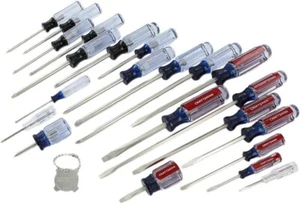 USA Craftsman 9-31796 Phillips Slotted Torx Mixed Screwdriver Set, 23 Piece NEW - Picture 1 of 1