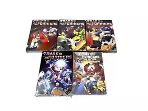 THE TRANSFORMERS SEASONS 1-4 TRANSFORMERS (DVD) Lot + The Movie Special Edition - Picture 1 of 8