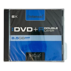 Intenso Double Layer DVD + R 8,5 GB 240 Min. DVD+R Rohling 1 Stück Neu & OVP - Bild 1 von 2