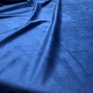 Soft Velvet Fabric, 118 Inch. in Width, Ideal Material for Drapery Tablecloths - Picture 1 of 45
