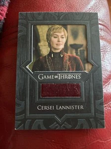 Game of Thrones Season 8 Costume Relic VR16 Cersei Lannister's Dress Relic - Picture 1 of 2