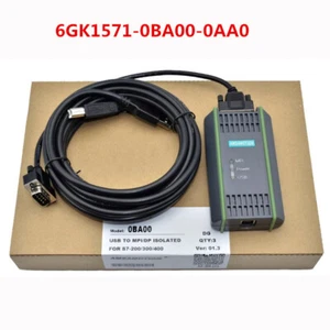 USB-MPI is suitable for Siemens S7-300plc download line 6GK1571-0BA00-0AA0. - Picture 1 of 2