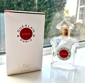 EMPTY Guerlain Samsara Eau de Parfum 75ml Spray Bottle & Box - Picture 1 of 6