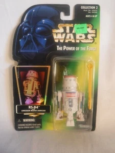 VTG Star Wars POTF R5-D4 Action Figure Green Card Holo Kenner - Picture 1 of 3