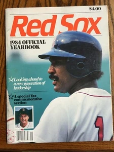 1984 Boston Red Sox Baseball Jahrbuch - Bild 1 von 1