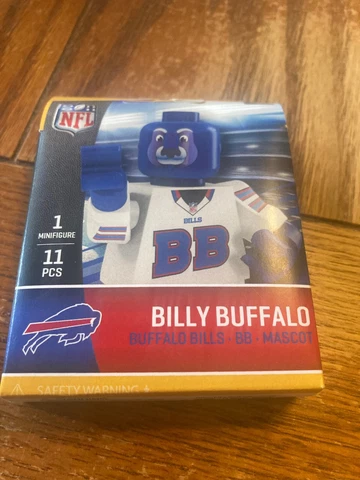 BILLY BUFFALO Sports  BUFFALO BILLS  Mini Figure RARE Cover