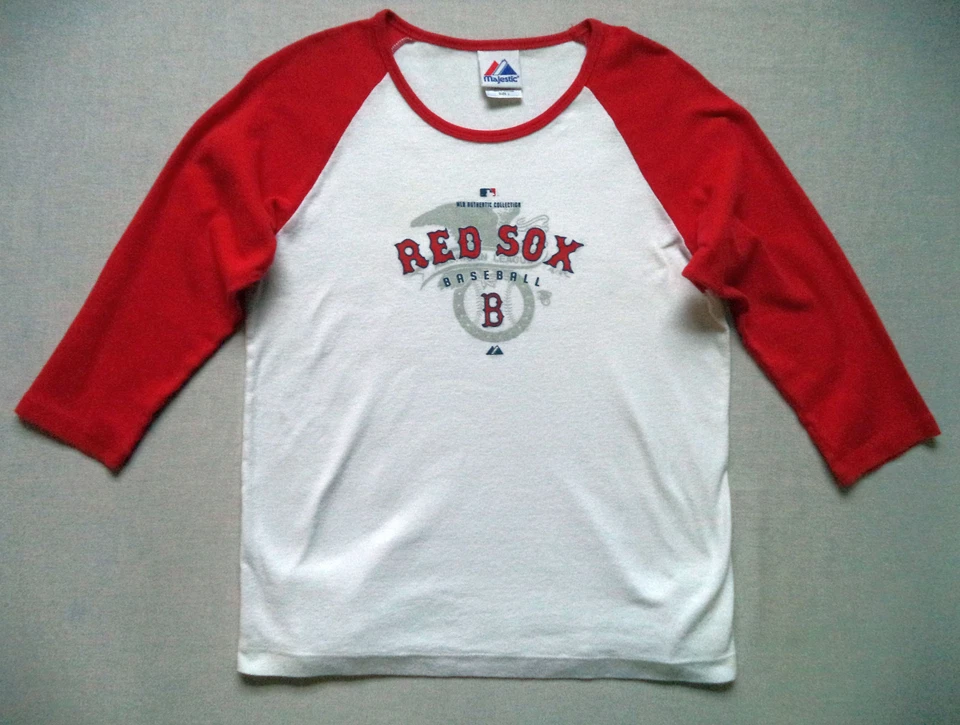 Girls Boys RED SOX shirt Sz L Boston baseball youth kids - Image 1 of 1