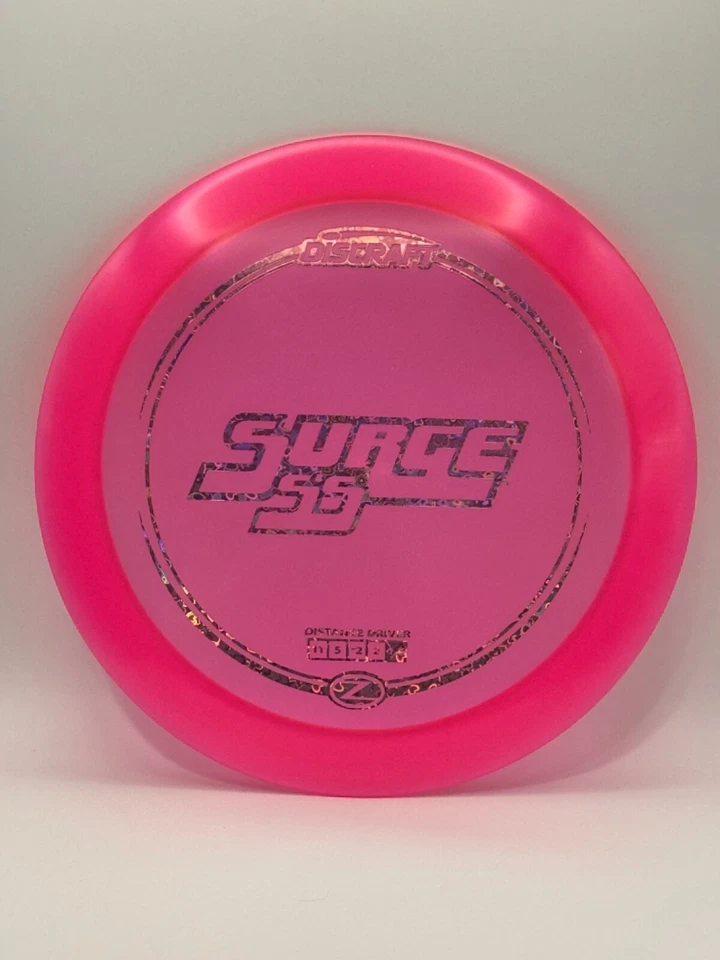 Nuevo Discraft Disc Z Surge SS 167-169g Distancia Driver 11/5/-2/2 Disco Golf Foto 1 de 1