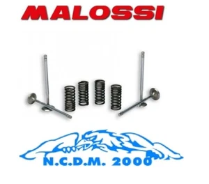 KIT 4 VALVOLE + MOLLE MALOSSI 2714047 X TESTA PIAGGIO BEVERLY 200 4T LC - Picture 1 of 1