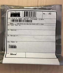 Cisco LW Fibre Combined Gigabit Ethernet + Fibre Channel SFP DS-SFP-FCGE-LW - Bild 1 von 3