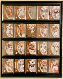 UNIVERSITY OF TEXAS Collector Card Wall Display — 20 Different Cards - Picture 1 of 6