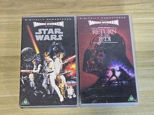 Star Wars: VHS Digitally Remastered Widescreen Edition Bundle Return Of The Jedi - Foto 1 di 4