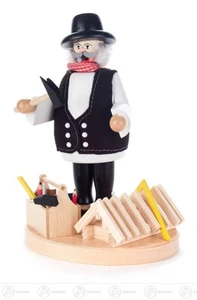 Smoking Man zimmermann Bxhxt 17 Cmx22 Cmx13 CM New Ore Mountains Smoke Man - Picture 1 of 1