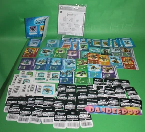 100 Piece Skylanders Spyro's Adventure Stickers, Code, Trading Cards, Swap Force - Picture 1 of 9