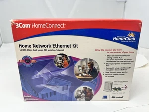 Kit Ethernet externo de 5 puertos Microsoft 3Com HomeConnect 3C450-KIT 10/10 Mbps - Imagen 1 de 15