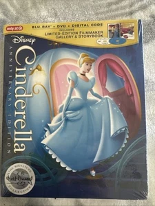Cinderella (Blu-ray/DVD/Digital) TARGET STORYBOOK EXCLUSIVE! BRAND NEW & SEALED! - Imagen 1 de 6