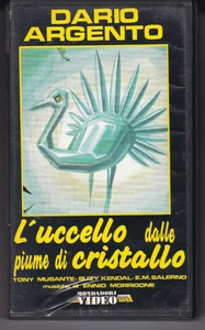 L'UCCELLO DALLE PIUME DI CRISTALLO - VHS - Imagen 1 de 1