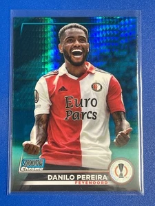 Topps Stadium Club Chrome 22/23 Blue Prism Refractor Feyenoord Danilo Pereira 57 - Bild 1 von 3