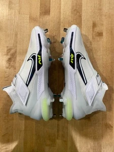 Nike Force Zoom Trout 8 Elite Baseball Cleats Mens 10 White Black Athletic - Picture 1 of 6
