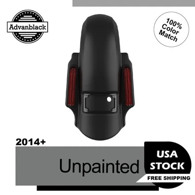 Guardabarros trasero estirado Dominator sin pintar para Harley Davidson Touring 2014+ Foto 1 de 4