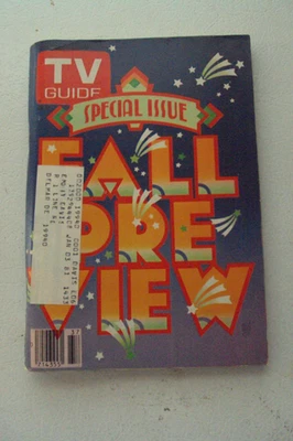 TV Guide Special Issue, Fall Preview, 1980, mailing label, Barbara Eden, Magnum - Image 1 of 3