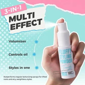 No-rinse Hair Powder Spra y, Hair Texturing Powder Matte Light Effect and , S3I9 - Picture 1 of 21