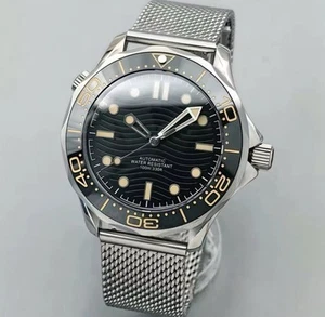 Custom 41mm 007 Style Diver Mod Watch w/ NH35 Automatic Movement NTTD James Bond - Picture 1 of 4