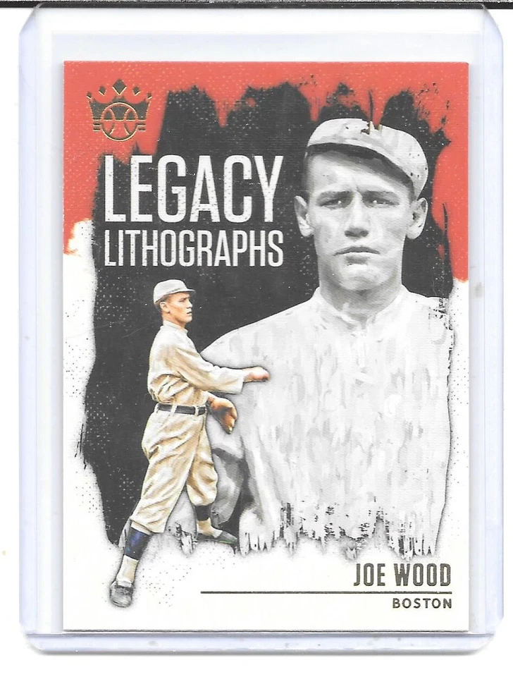 2021 Diamond Kings Legacy Lithographs #LL-16 Joe Wood (Red Sox) - Image 1 of 1