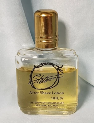 STETSON AFTER SHAVE. BOTELLAS 1 OZ 1/4 Usadas. Foto 1 de 4