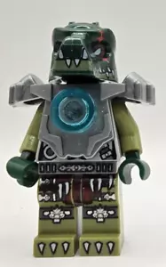 LEGO Legends of Chima 70132 Cragger Heavy Armor Minifigure Minifig loc063 Used - Picture 1 of 4