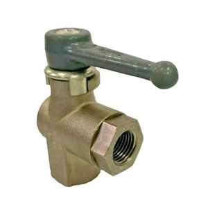 LEGRIS 0472 P/N 0472 06 13 Right Angled Ball Valve 1/4" Female X Female - Picture 1 of 3