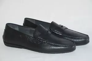 HUGO BOSS Mokassins, Mod. Flair_Mocc_grpe, Gr. 45 / UK 11, Made in Italy, Black - Bild 1 von 9