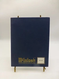 MCINTOSH MC 126 STEREO POWER AMPLIFIER ORIGINAL OWNER’S MANUAL - Picture 1 of 5