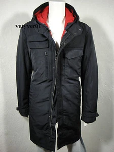 VICTORINOX Swiss Army 3N1 Military M51 Hooded Parka Removable Liner Navy size S - Picture 1 of 12