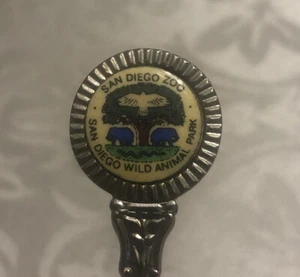 Vintage San Diego Wild Animal Park California Souvenir Spoon DAJ Holland - Picture 1 of 5