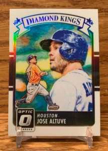 JOSE ALTUVE Diamond Kings Prizm | 2016 Donruss Optic HOUSTON ASTROS #11 - Picture 1 of 2