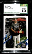 2020 Topps Big League Corey Seager CSG 8.5 Los Angeles Dodgers #198