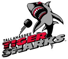 Tallahassee Tiger Sharks ECHL Hockey Embroidered Mens Polo XS-6X, LT-4XLT New