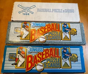 (3) Juegos de béisbol Donruss sellados de fábrica 1988 1989 1990 cargados con RC GRIFFEY + - Imagen 1 de 2