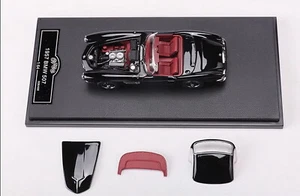 CFCC 1/64 Scale BMW 507 Hardtop Roadster 1957 schwarz Diecast Auto Modell Spielzeug  - Bild 1 von 4