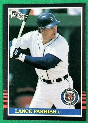 1985 Donruss #49 LANCE PARRISH Detroit Tigers  NICE CARD !!! - Image 1 of 2