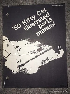 ORIGINAL 1980 ARCTIC GATO GATITO GATO MANUAL DE PIEZAS 0185-150 01-79 - Imagen 1 de 1