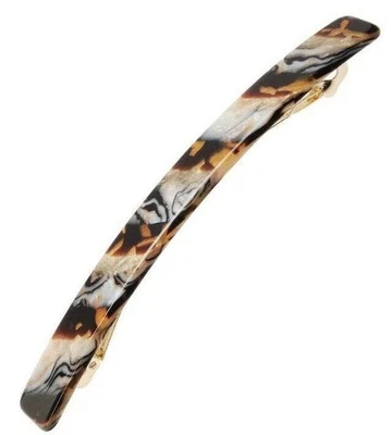 France Luxe KONA LONG & SKINNY Barrette Classic Handmade French Clip LASCO - Image 1 of 4