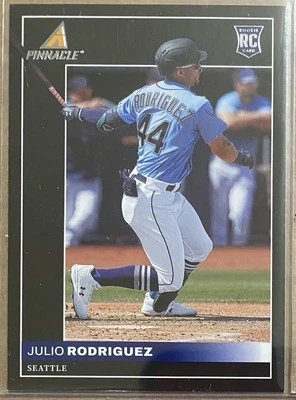 Julio Rodriguez RC 2022 Panini Chronicles - Pinnacle #12 - Image 1 of 2