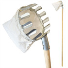 Telescopic Apple Fruit Picker Long Reach Pole Basket Garden Harvest Tool