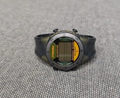 Timex RELÓGIO VINTAGE DIGITAL COMPASS EXPEDITION INDIGLO Precisa de Bateria. - Imagem 1 de 4