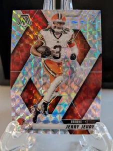 2025 Panini Mosaic Silver Mosaic Prizm Jerry Jeudy #83 - Browns - Bild 1 von 2