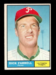 1961 TOPPS #522 DICK FARRELL DODGERS - Picture 1 of 2